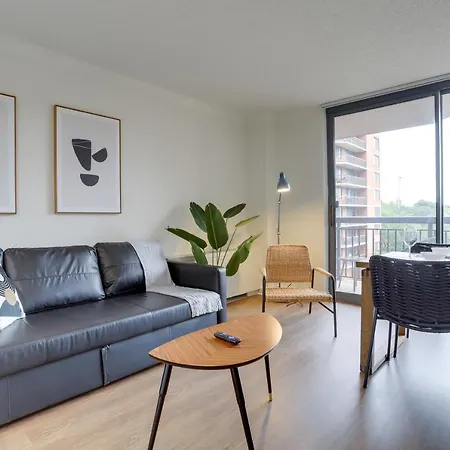 Modern & Charming Apt With Rooftop @Pentagon City Arlington Extérieur photo